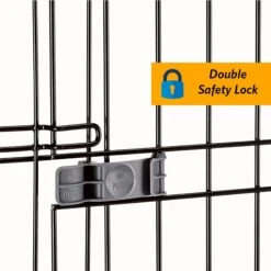 Ferplast Superior Hybrid ECO Dog Crate & Playpen, Gray -Pet Dog Supply Store 688502 PT3. AC SS1800 V1667597510