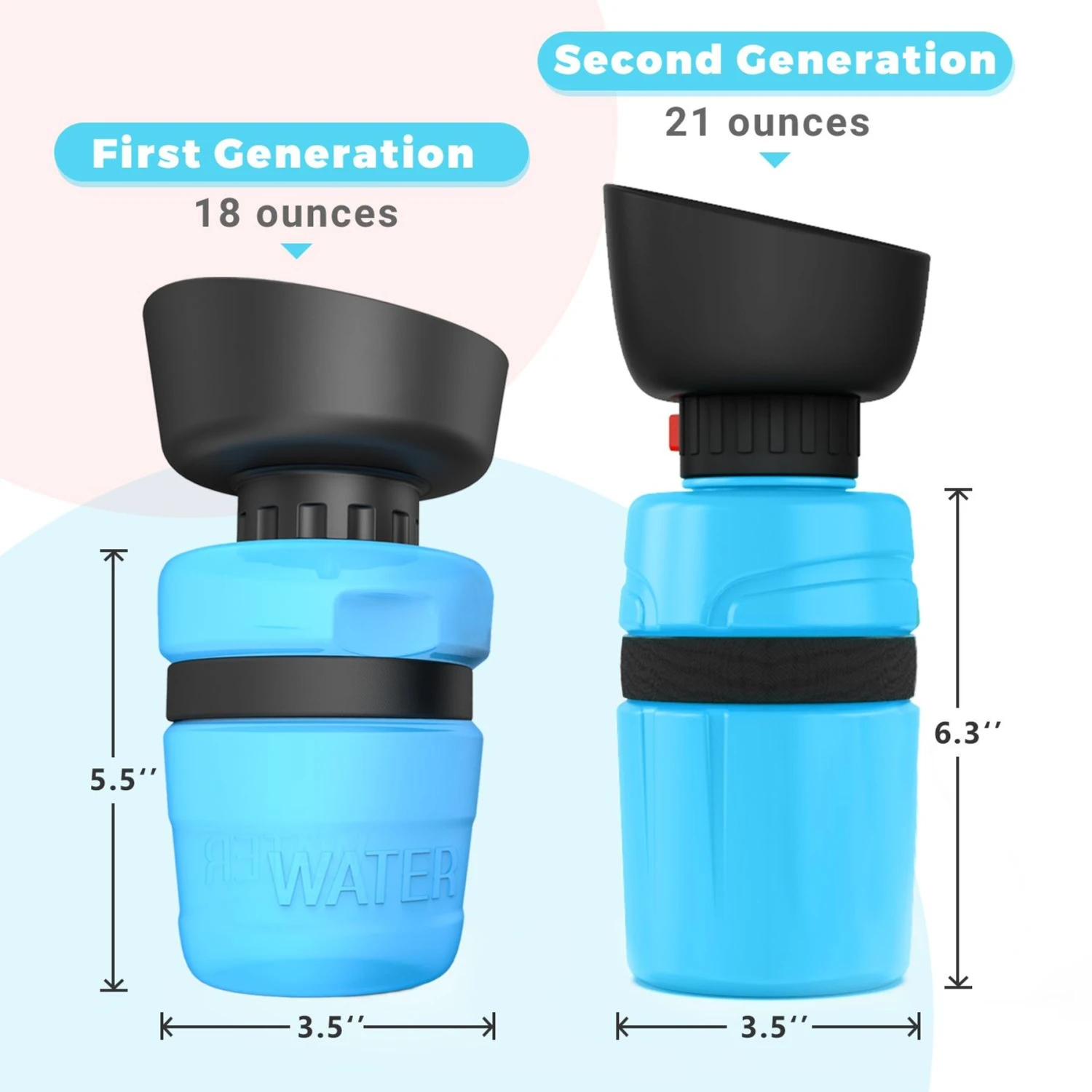 LESOTC Outdoor Dog Water Bottle Dispenser 4 LESOTC Outdoor Dog Water Bottle Dispenser - Image 2