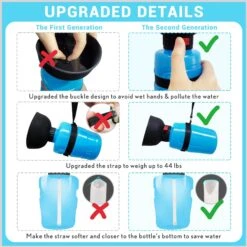 LESOTC Outdoor Dog Water Bottle Dispenser 14 LESOTC Outdoor Dog Water Bottle Dispenser -Pet Dog Supply Store 693798 PT5. AC SS1800 V1667863058
