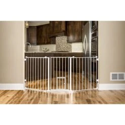 Carlson Pet Products Flexi Walk-Thru Dog Gate With Pet Door -Pet Dog Supply Store 69446 PT2. AC SS1800 V1566586014