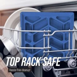 Leashboss Flat Face Slow Feeder Dog Bowl, Small/Medium -Pet Dog Supply Store 695078 PT4. AC SS1800 V1701379390