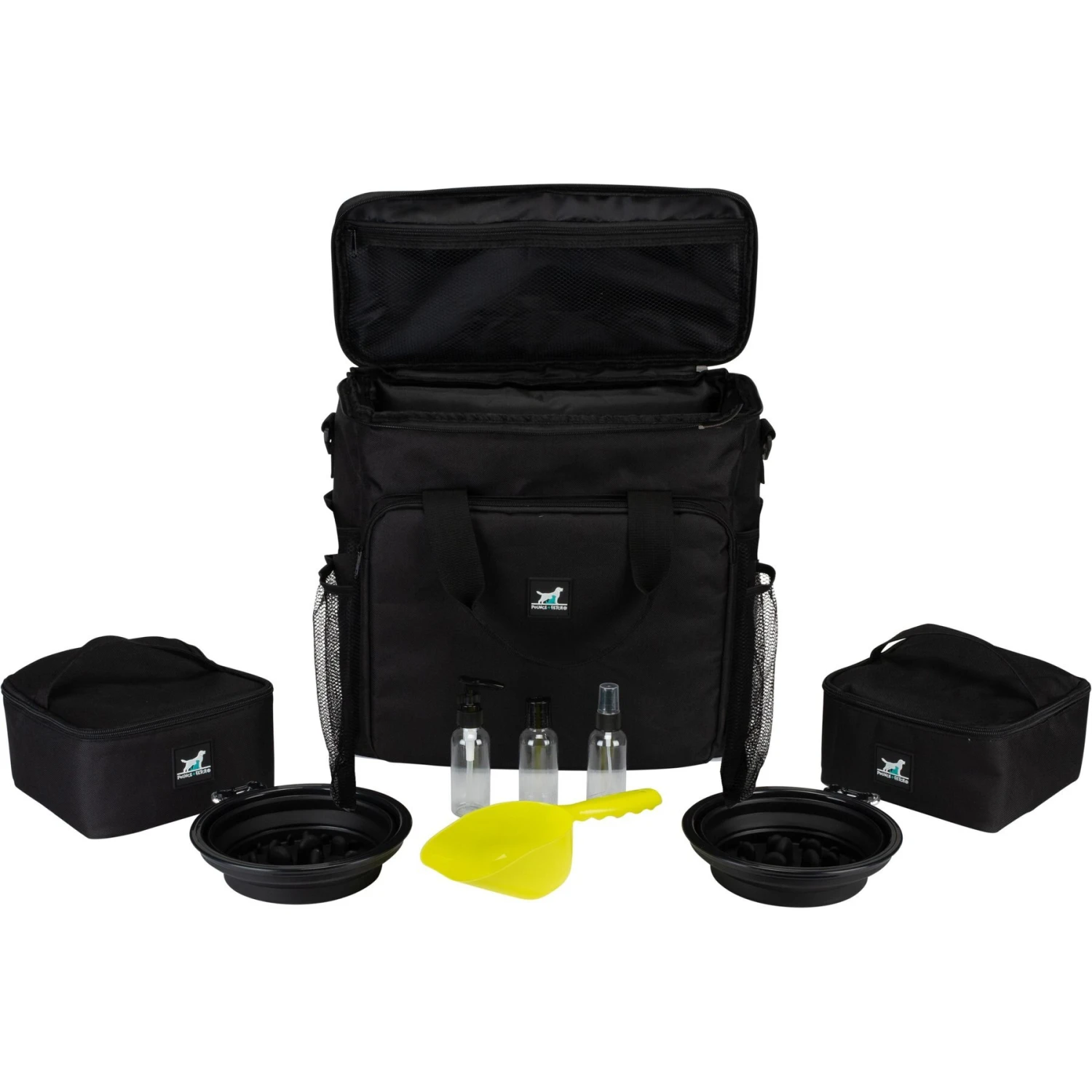 Pounce + Fetch Weekender Dog Food Travel Kit, Black, Large 10 Pounce + Fetch Weekender Dog Food Travel Kit, Black, Large - Image 8