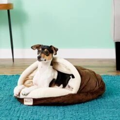 Armarkat Slipper Shape Covered Cat & Dog Bed With Removable Cover -Pet Dog Supply Store 70078 PT3. AC SS1800 V1570546043