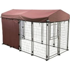 TRIXIE Dog Kennel Sunshade, XX-Large, Burgundy -Pet Dog Supply Store 701454 PT4. AC SS1800 V1668551594