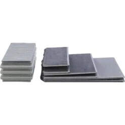 TRIXIE Velour Foldable Cat & Dog Stairs With Storage, Gray -Pet Dog Supply Store 701518 PT8. AC SS1800 V1668544964