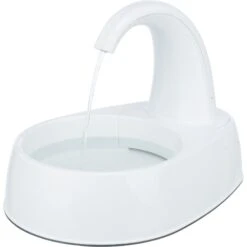 TRIXIE Curved Stream Cat & Dog Water Fountain, White, 84.5-oz 14 TRIXIE Curved Stream Cat & Dog Water Fountain, White, 84.5-oz -Pet Dog Supply Store 701774 PT4. AC SS1800 V1688751631