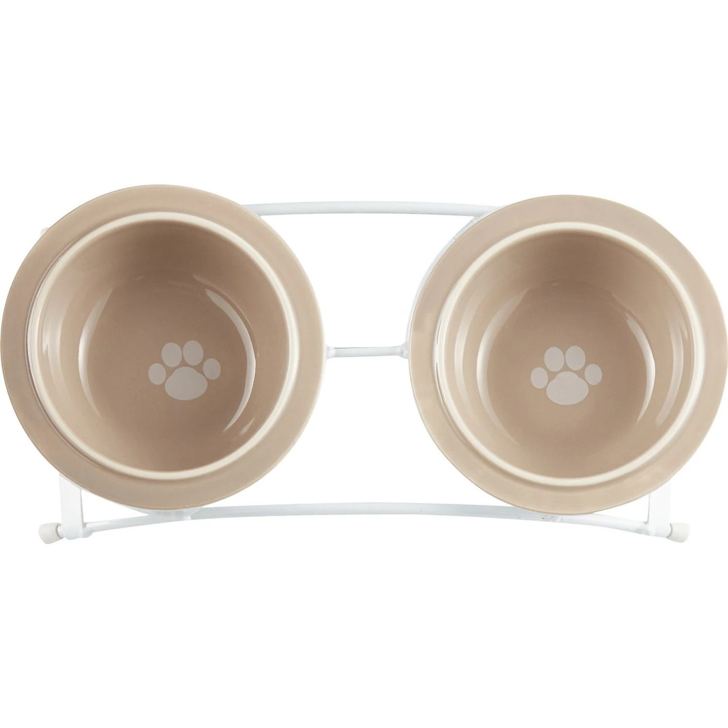 PetRageous Designs Toftee's Paws Double Diner Elevated Pet Bowls 5 PetRageous Designs Toftee's Paws Double Diner Elevated Pet Bowls - Image 3
