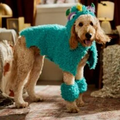 Frisco Faux Fur Monster Clash Dog & Cat Costume -Pet Dog Supply Store 708022 PT7. AC SS1800 V1689351099
