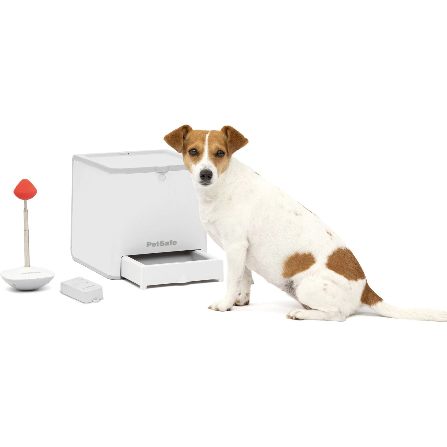 PetSafe Teach & Treat Remote Treat Dispenser, White 3 PetSafe Teach & Treat Remote Treat Dispenser, White