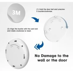 PATPET Smart Training Doorbell Potty Communication Dog & Cat Toy, White, Small -Pet Dog Supply Store 712963 PT5. AC SS1800 V1669125653