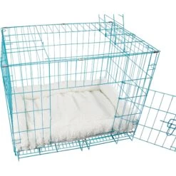 HappyCare Textiles Self Heating Cozy Sherpa Bolster Cat & Dog Bed, White -Pet Dog Supply Store 715118 PT4. AC SS1800 V1669413262