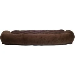 HappyCare Textiles Fleece Plush Sofa Bed & Furniture Protector, Brown -Pet Dog Supply Store 717294 PT5. AC SS1800 V1669658433
