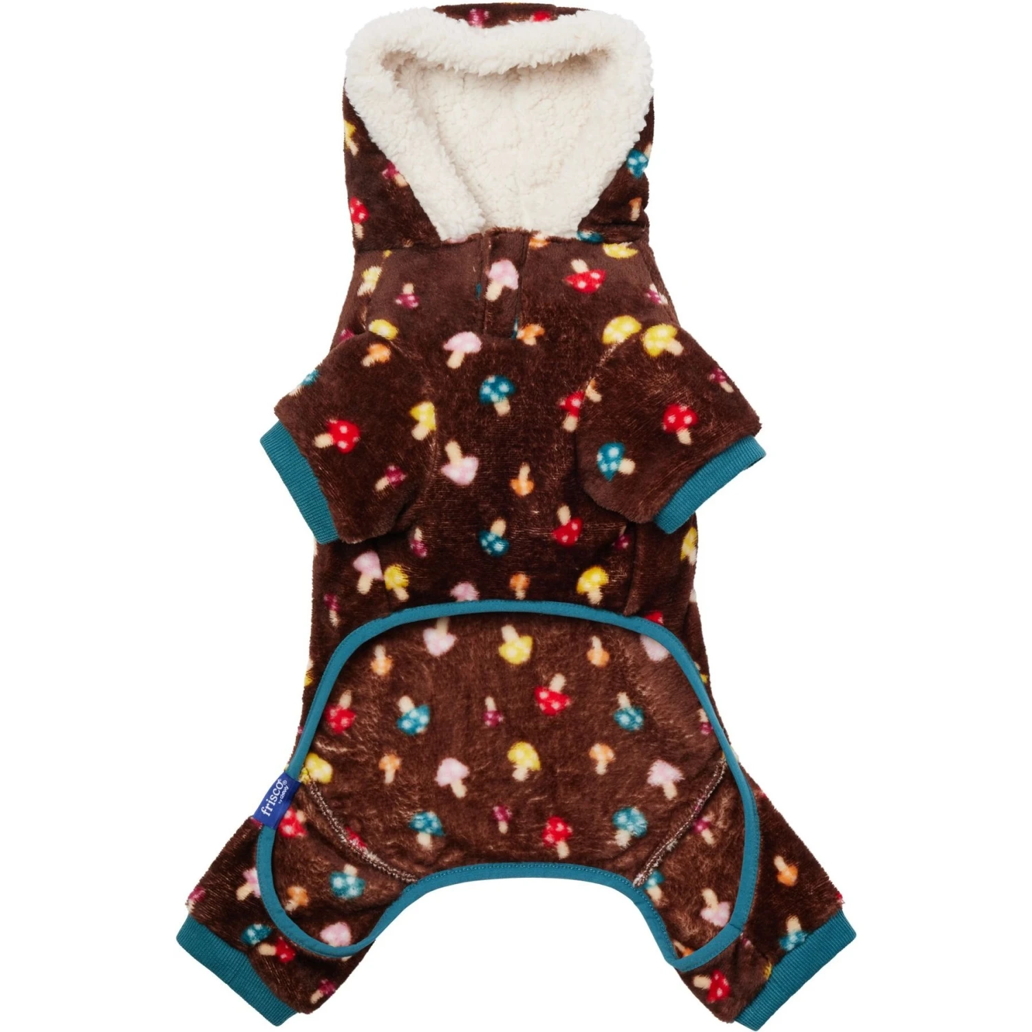 Frisco Cozy Plush Fleece Dog & Cat PJs, Mushrooms 7 Frisco Cozy Plush Fleece Dog & Cat PJs, Mushrooms - Image 5