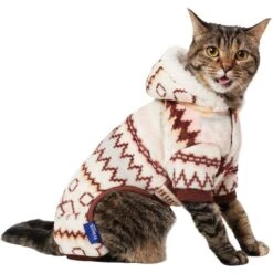 Frisco Fairisle Cozy Plush Fleece Dog & Cat PJs, Cream -Pet Dog Supply Store 719006 PT2. AC SS1800 V1692193106