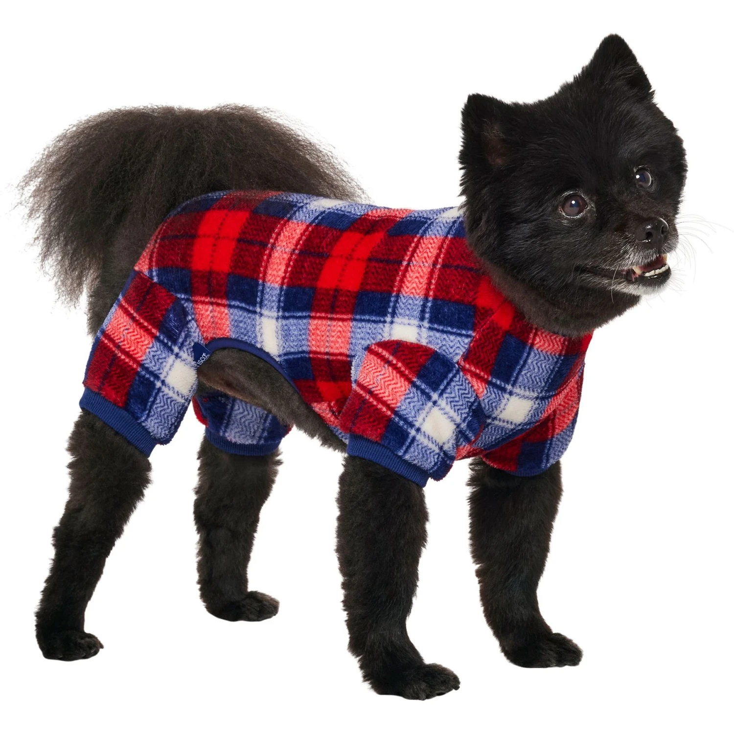 Frisco Cozy Plush Fleece Dog & Cat PJs, Plaid 3 Frisco Cozy Plush Fleece Dog & Cat PJs, Plaid
