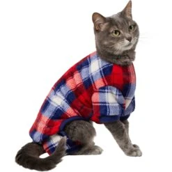 Frisco Cozy Plush Fleece Dog & Cat PJs, Plaid 12 Frisco Cozy Plush Fleece Dog & Cat PJs, Plaid -Pet Dog Supply Store 719102 PT2. AC SS1800 V1692202558