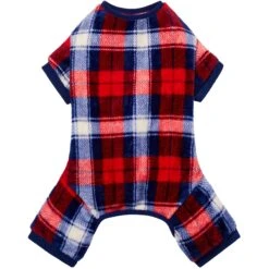 Frisco Cozy Plush Fleece Dog & Cat PJs, Plaid 13 Frisco Cozy Plush Fleece Dog & Cat PJs, Plaid -Pet Dog Supply Store 719102 PT4. AC SS1800 V1692720278