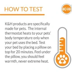 K&H Pet Products Thermo-Pet Mat -Pet Dog Supply Store 72255 PT4. AC SS1800 V1627944738