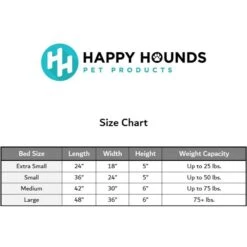 Happy Hounds Bailey Rectangle Pillow Dog Bed With Removable Cover 14 Happy Hounds Bailey Rectangle Pillow Dog Bed With Removable Cover -Pet Dog Supply Store 727774 PT6. AC SS1800 V1688752091