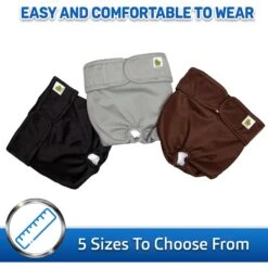 Pet Magasin Reusable Washable Dog Diapers, 3 Count -Pet Dog Supply Store 731334 PT2. AC SS1800 V1671726600