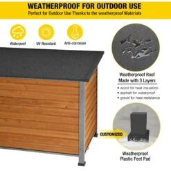 Aivituvin Wooden Heavy Duty Dog House 12 Aivituvin Wooden Heavy Duty Dog House -Pet Dog Supply Store 734502 PT4. AC SS1800 V1670601218