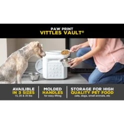 Gamma2 Vittles Vault Plus Pet Food Storage -Pet Dog Supply Store 73474 PT2. AC SS1800 V1472050129