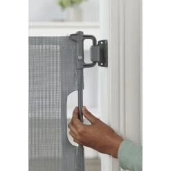 Carlson Pet Products Retractable Safety Dog Gate, Gray, Large -Pet Dog Supply Store 735742 PT5. AC SS1800 V1670533365