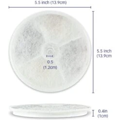 Pet Standard Petkit EverSweet 2, EverSweet 3 & Cybertial Puredrink Water Fountain Replacement Filter, 6-Pack -Pet Dog Supply Store 738814 PT2. AC SS1800 V1675276223