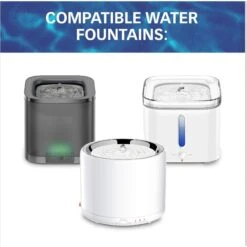 Pet Standard Petkit EverSweet 2, EverSweet 3 & Cybertial Puredrink Water Fountain Replacement Filter, 6-Pack -Pet Dog Supply Store 738814 PT4. AC SS1800 V1675290046