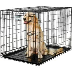 Precision Pet Products Provalu Single Door Collapsible Wire Dog Crate -Pet Dog Supply Store 74077 PT3. AC SS1800 V1569015122