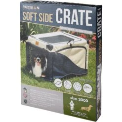 Precision Pet Products 4-Door Collapsible Soft-Sided Dog Crate -Pet Dog Supply Store 74108 PT5. AC SS1800 V1562172889