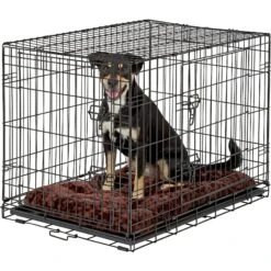 Precision Pet Products SnooZZy Cozy Comforter Dog Crate Mat, Chocolate -Pet Dog Supply Store 74152 PT3. AC SS1800 V1567186049