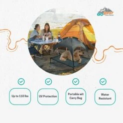 Max & Marlow Go Gear Outdoor Elevated Cat & Dog Bed Mat, Gray, Medium 12 Max & Marlow Go Gear Outdoor Elevated Cat & Dog Bed Mat, Gray, Medium -Pet Dog Supply Store 741902 PT3. AC SS1800 V1674069685