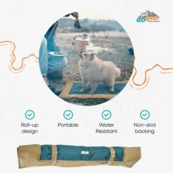 Max & Marlow Go Gear Portable Waterproof Roll-Up Cat & Dog Bed Mat -Pet Dog Supply Store 741934 PT4. AC SS1800 V1674070879