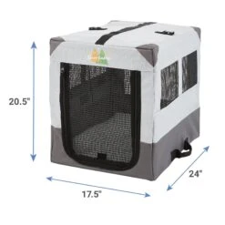 MidWest Canine Camper Single Door Collapsible Soft-Sided Dog Crate -Pet Dog Supply Store 74312 PT2. AC SS1800 V1566320087