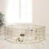 MidWest Wire Dog Exercise Pen With Step-Thru Door, Gold Zinc 2 MidWest Wire Dog Exercise Pen With Step-Thru Door, Gold Zinc -Pet Dog Supply Store 74326 MAIN. AC SS1800 V1688158072