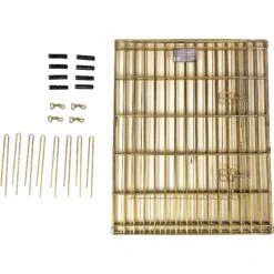 MidWest Wire Dog Exercise Pen With Step-Thru Door, Gold Zinc 18 MidWest Wire Dog Exercise Pen With Step-Thru Door, Gold Zinc -Pet Dog Supply Store 74326 PT7. AC SS1800 V1567186144