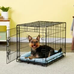 MidWest Quiet Time Fashion Plush Bolster Dog Crate Mat -Pet Dog Supply Store 74342 PT2. AC SS1800 V1542224848