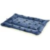 MidWest Quiet Time Fleece Reversible Dog Crate Mat, Blue Paw Print 1 MidWest Quiet Time Fleece Reversible Dog Crate Mat, Blue Paw Print -Pet Dog Supply Store 74365 MAIN. AC SS1800 V1542225454