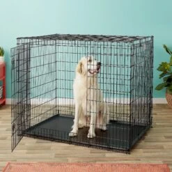 MidWest Solutions Series XX-Large Heavy Duty Double Door Wire Dog Crate, 54 Inch