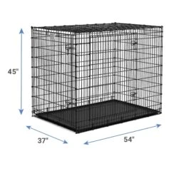 MidWest Solutions Series XX-Large Heavy Duty Double Door Wire Dog Crate, 54 Inch -Pet Dog Supply Store 74373 PT2. AC SS1800 V1566320191