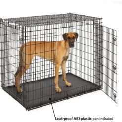 MidWest Solutions Series XX-Large Heavy Duty Double Door Wire Dog Crate, 54 Inch -Pet Dog Supply Store 74373 PT6. AC SS1800 V1562173647