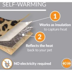 K&H Pet Products Self-Warming Nuzzle Nest Bolster Cat & Dog Bed -Pet Dog Supply Store 75125 PT3. AC SS1800 V1637624212