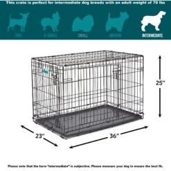 MidWest ICrate Fold & Carry Double Door Collapsible Wire Dog Crate & KONG Classic Dog Toy 13 MidWest ICrate Fold & Carry Double Door Collapsible Wire Dog Crate & KONG Classic Dog Toy -Pet Dog Supply Store 752366 PT2. AC SS1800 V1672929135