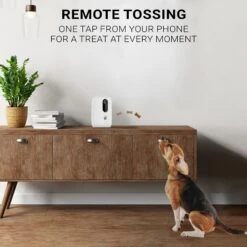 INSTACHEW Purechew Snack Cat & Dog Treat Dispenser, HD Camera, White -Pet Dog Supply Store 757678 PT2. AC SS1800 V1694792212