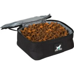 Pounce + Fetch Weekender Dog Travel Bag, Black, Small 9 Pounce + Fetch Weekender Dog Travel Bag, Black, Small -Pet Dog Supply Store 760030 PT3. AC SS1800 V1674166275