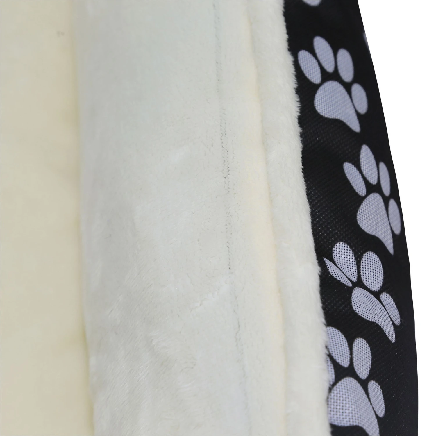 HappyCare Textiles Durable Printed Oxford Plush Bolster Cat & Dog Bed 10 HappyCare Textiles Durable Printed Oxford Plush Bolster Cat & Dog Bed - Image 8