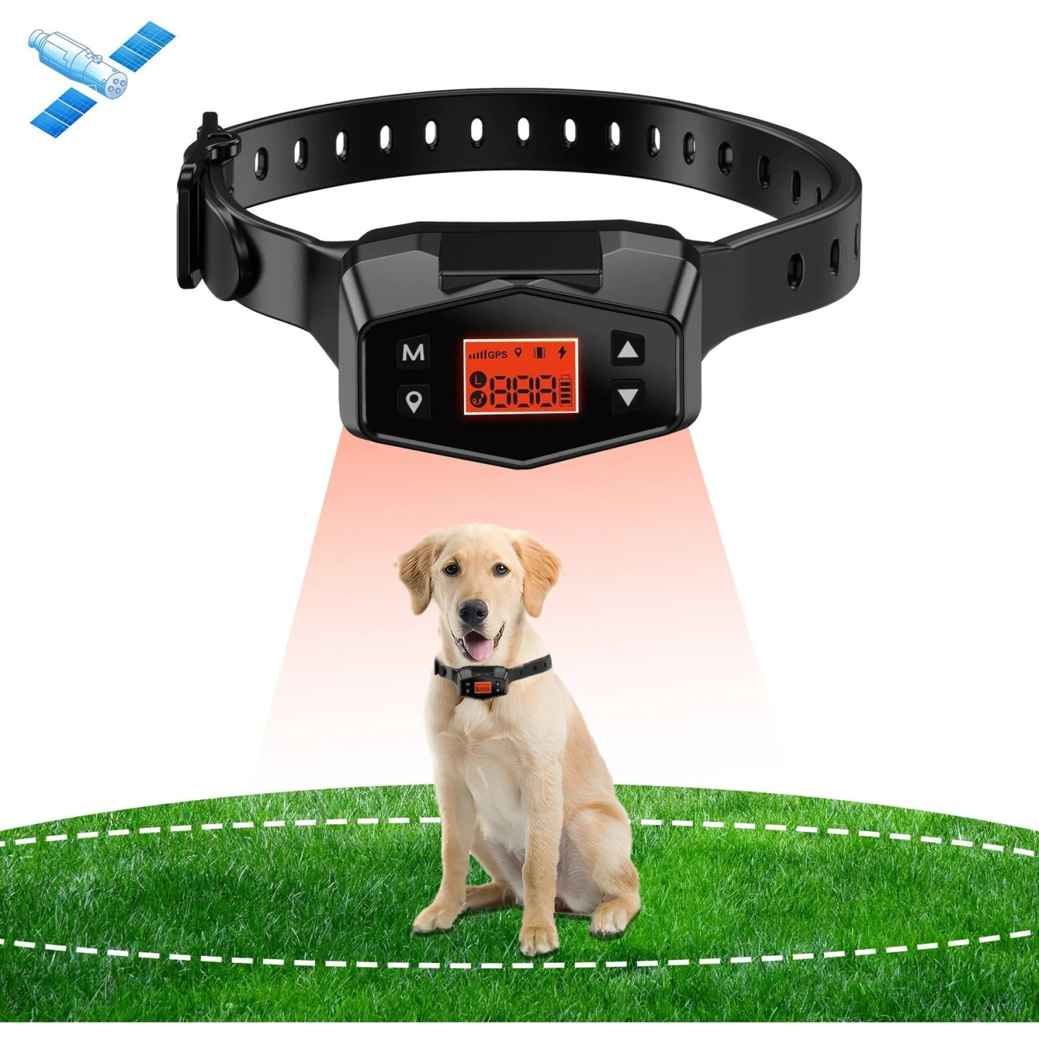 Petdiary F800 GPS Wireless Outdoor Electric Dog GPS & Activity Tracker, Black 3 Petdiary F800 GPS Wireless Outdoor Electric Dog GPS & Activity Tracker, Black