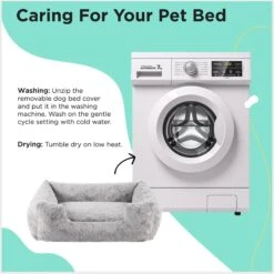 Best Friends By Sheri Soothe & Snooze Lounge Lux Memory Foam Rectangular Orthopedic Bolster Dog Bed -Pet Dog Supply Store 774134 PT7. AC SS1800 V1678741829