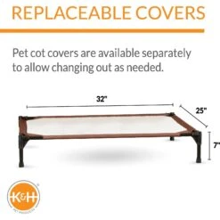 K&H Pet Products Self-Warming Elevated Dog Bed -Pet Dog Supply Store 78467 PT4. AC SS1800 V1607135826